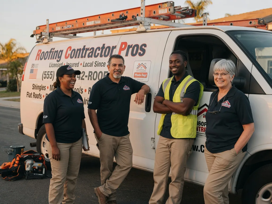 Local Roofing Contractors company in Junedale, PA